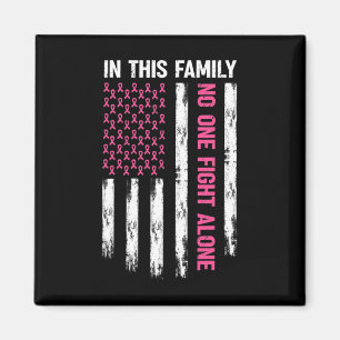 In This Family Nobody Fight Alone Breast Cancer Aw Magnet