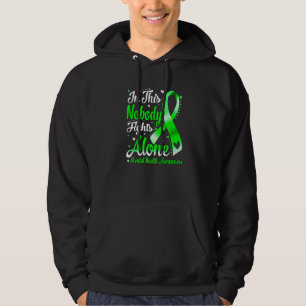 In This Family Nobody Fight Alone Mental Health Aw Hoodie
