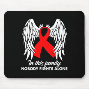 In This Family Nobody Fights Alone Blood Cancer Aw Mouse Pad