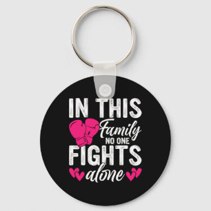 In This Family Nobody Fights Alone Breast Cancer A Key Ring