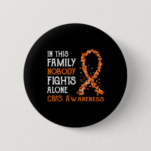 In This Family Nobody Fights Alone Crps 6 Cm Round Badge