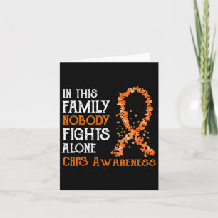 In This Family Nobody Fights Alone Crps Card