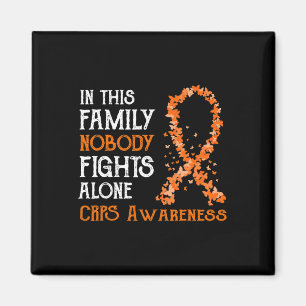 In This Family Nobody Fights Alone CRPS  Magnet