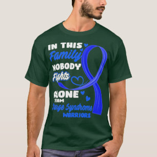 In This Family Nobody Fights Alone Team Charge Syn T-Shirt
