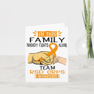 In This Family Nobody Fights Alone Team Rsd Crps W Card