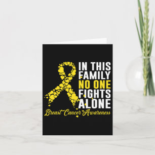 In This Family Nobody Fights Alone Youth Childhood Card