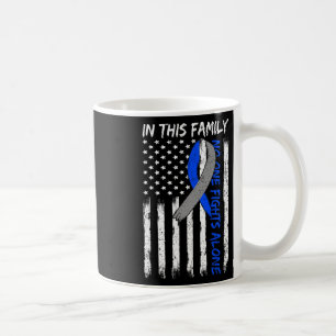 In This Family Nobody Fights Diabetes Alone Usa Fl Coffee Mug