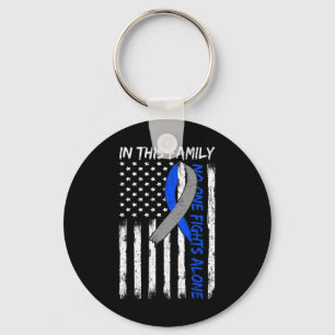 In This Family Nobody Fights Diabetes Alone Usa Fl Key Ring