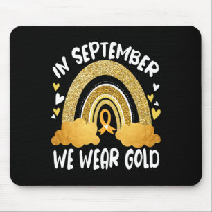 In This Family We All Fight Childhood Cancer Survi Mouse Pad