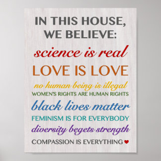 In This House We Believe Poster