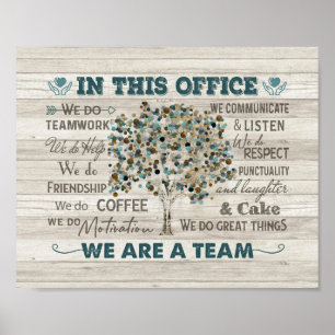 In This Office Poster