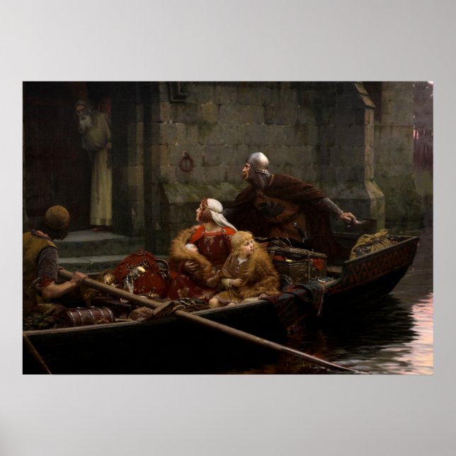 In Time of Peril, 1897 by Edmund Blair Leighton Poster (Front)