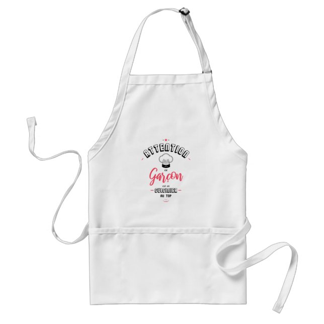 In top form cook attention standard apron (Front)