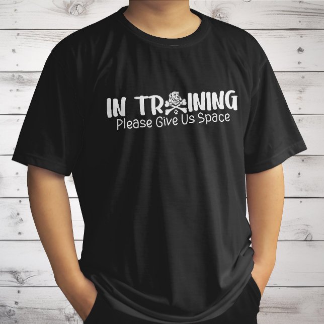 In Training Please Give Us Space For Dog Trainers T-Shirt (Creator Uploaded)