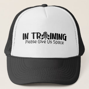 In Training Please Give Us Space For Dog Trainers Trucker Hat