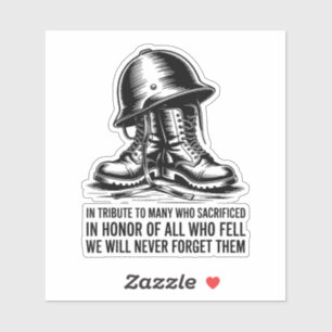 In Tribute To Many Who Sacrificed In Honour Soldie