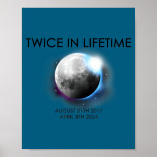 In Twice Lifetime Solar Eclipse Poster