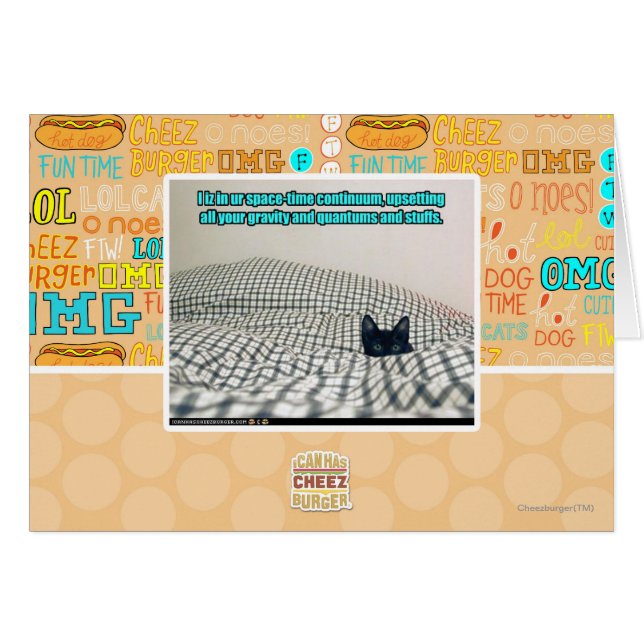 In ur Space Time Continuum (Front Horizontal)