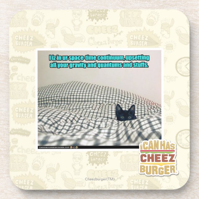 In ur Space Time Continuum Coaster (Front)