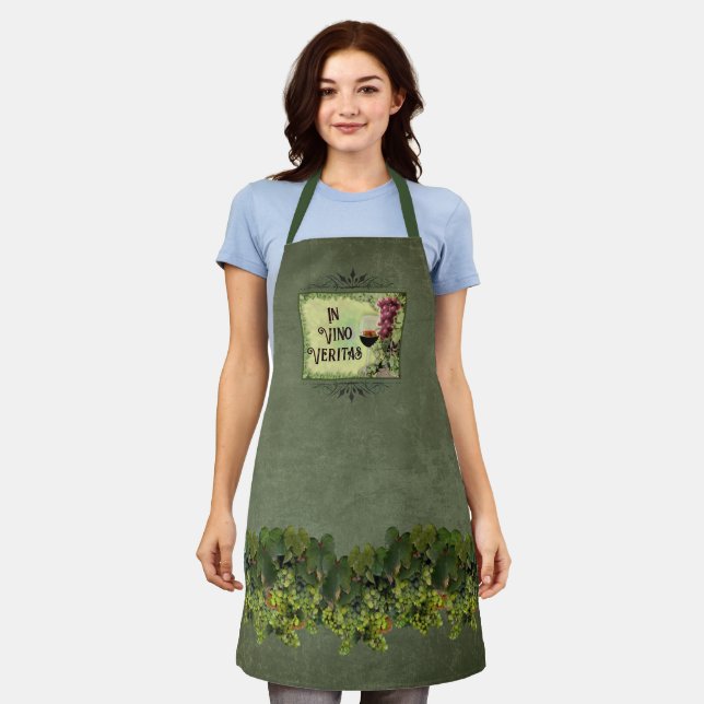 In Vino Veritas  Apron (Worn)