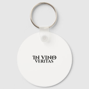 In Vino Veritas _ Latin _ Ancient Rome _ Wine Love Key Ring