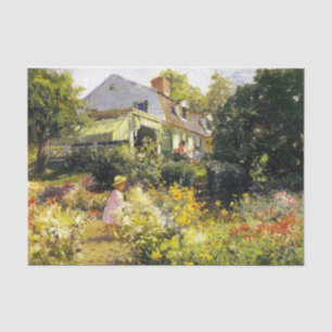 In Voorhee's Garden by Matilda Browne Tissue Paper