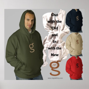 In with the New Poster from I'm G Clothing