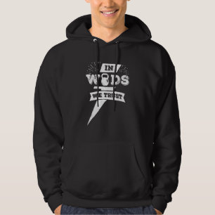 In Wods We Trust Workout Athlete Kettlebell 1 Hoodie