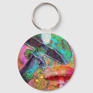 In Wonderland IV Key Ring