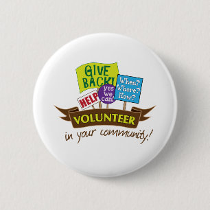 In Your Community 6 Cm Round Badge