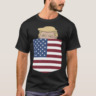 In Your Pocket Usa Election Trump For 2024 4th Of  T-Shirt