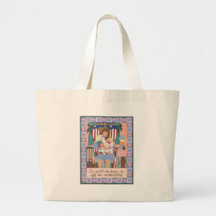 In Youth We Learn Large Tote Bag