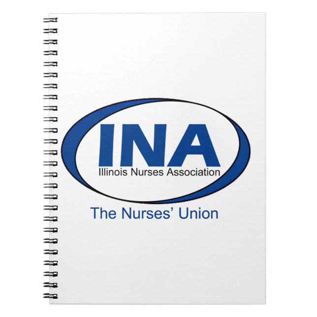 INA Official Logo 1 Notebook (Front)