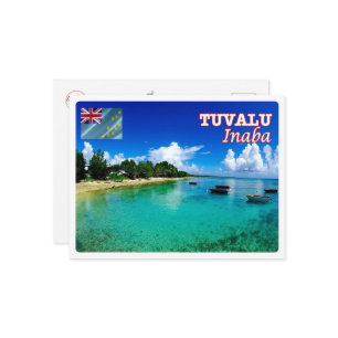 Inaba - Tuvalu - Sea View - Postcard