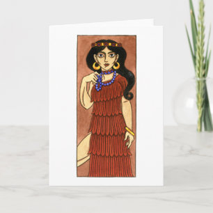 Inanna Greeting Card