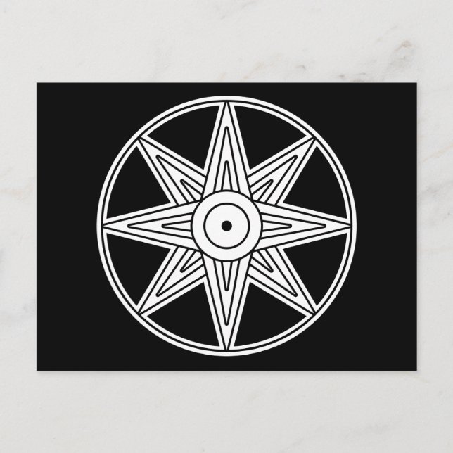 Inanna Star Symbol Postcard (Front)