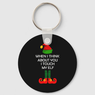 Inappropriate Christmas Shirt Funny Xmas Key Ring