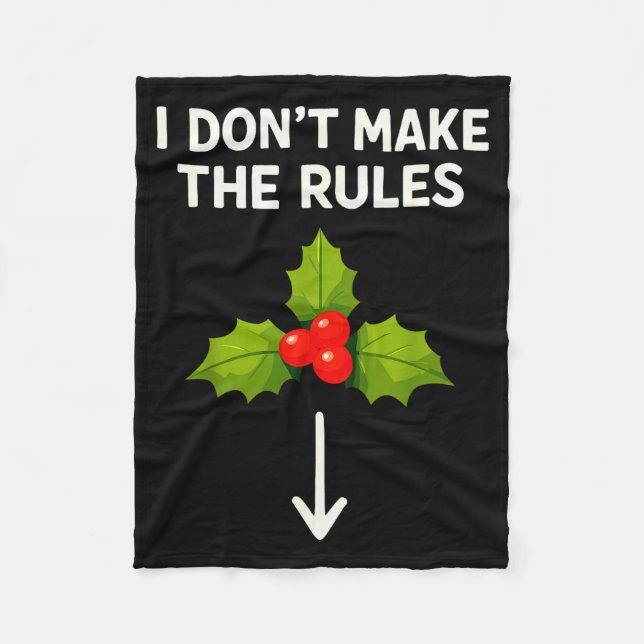 Inappropriate Christmas Shirts Men, Funny Adult Mi Fleece Blanket (Front)