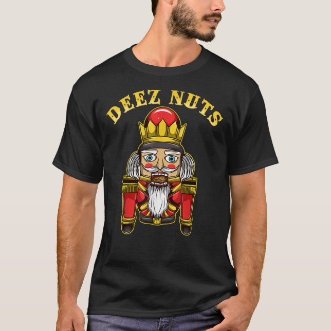 Inappropriate Christmas Shirts Nutcracker Shirt De (Front)