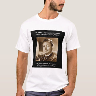 Inappropriate Dad Therapist t-shirt (background)