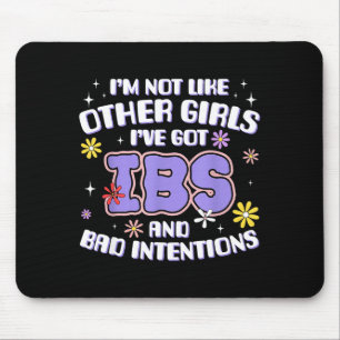 Inappropriate Funny Ibs Meme Embarring Adult Humor Mouse Pad
