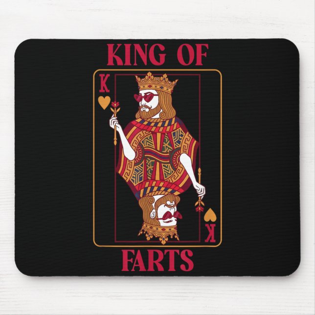 Inappropriate Funny King Of Loud Noisess Meme Mouse Pad (Front)