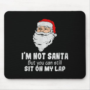 Inappropriate Naughty Funny Adult Christmas  Mouse Pad
