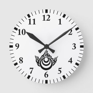 Inari jewel round clock