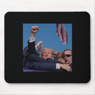 Ination Attempt - Trump's Rally Pennsylvania Attem Mouse Pad