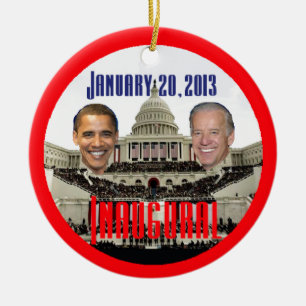 Inaugural 2013 ceramic ornament