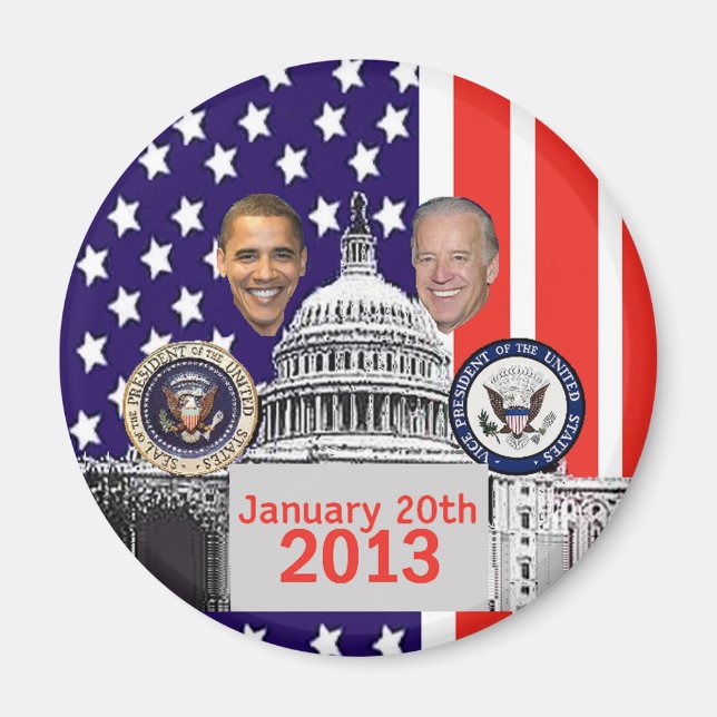 Inaugural 2013 Magnet (Front)
