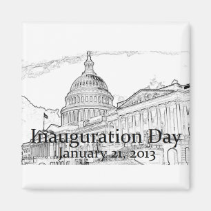 Inaugural 2013 magnet