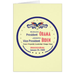Inaugural Card
