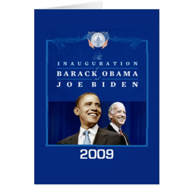 Inaugural Card (Front)